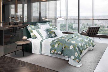 Постільна білизна Signoria Firenze Regale WILTON BLUE, 50x75, 155x200 (2шт), 270x290