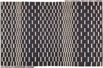 Carpet Serge Lesage - Vibration 2 noir&blanc
