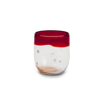 Dogale Onde - Decorative glass Red