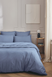 Постільна білизна Essix Royal Line Olympia Blue, 50x70 (2шт), 155x200, 180x290