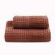 Набор полотенец для лица + гостевое Biancoperla Milano Tegola, 60х110 + 40х60 + 100x140