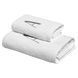 Набор полотенец с вашими инициалами Biancoperla Capital, 60х110 + 40х60 + 100x140