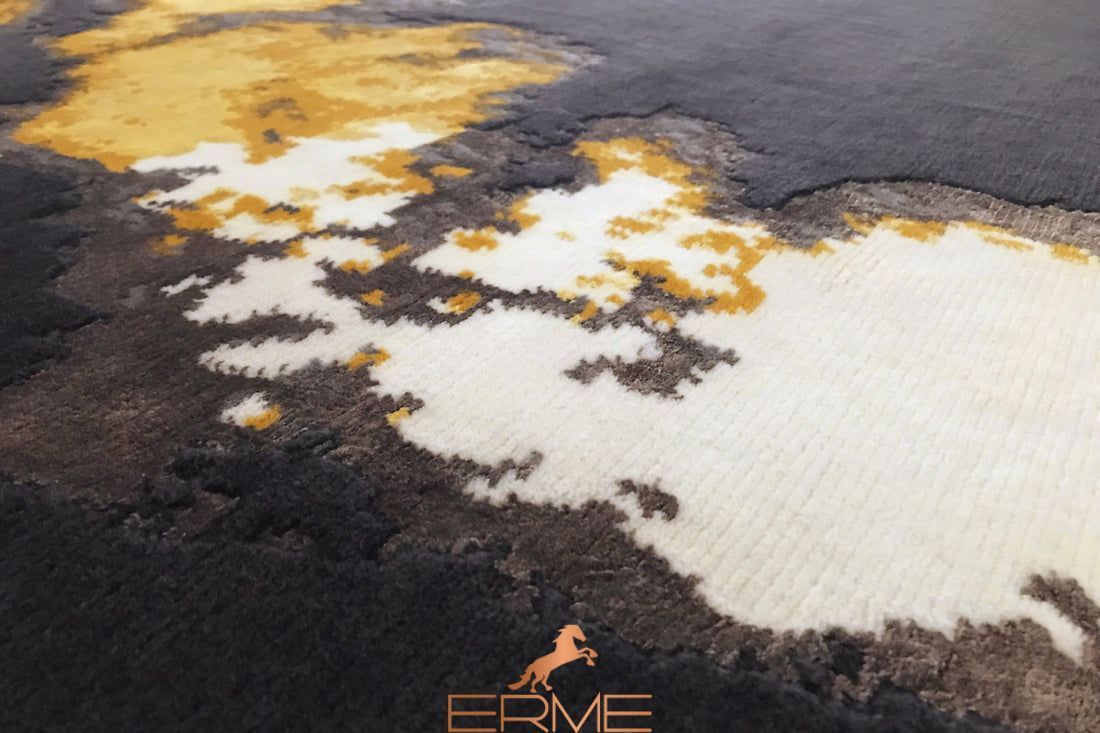 Carpet Serge Lesage - Behind or d'ambre