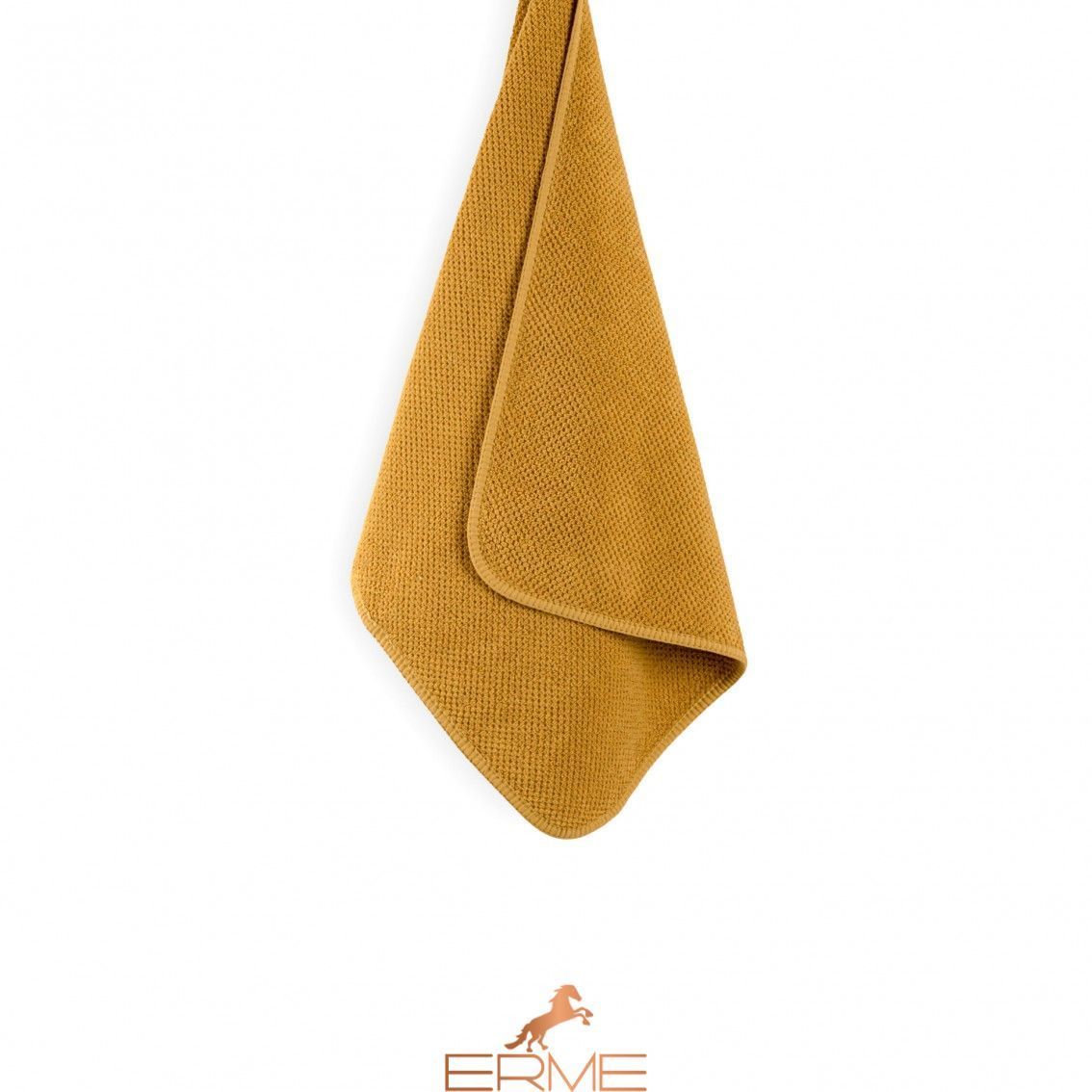 Рушник Graccioza Bee Waffle Camel 100% бавовна (30x30 см)