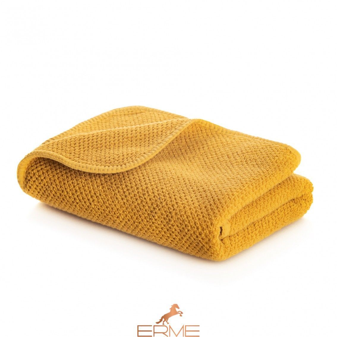 Рушник Graccioza Bee Waffle Camel 100% бавовна (30x30 см)