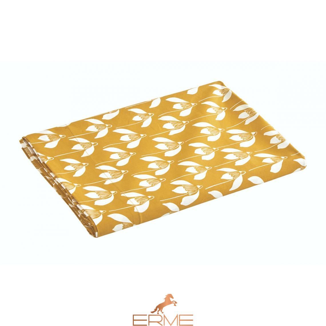 Bed linen Scion Living Snowdrop Ocre, 50x70, 155x200, 180x290