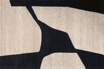 Carpet Serge Lesage - Limaa col noir & blanc