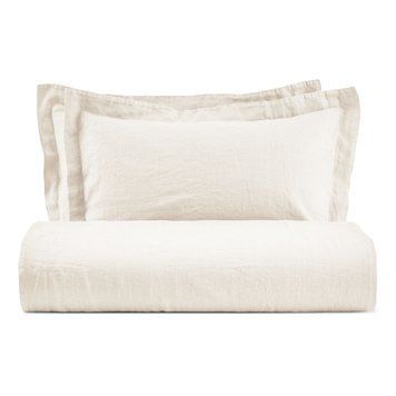 Постільна білизна Biancoperla - Hamilton Ivory, 50x75 (2шт), 155x200 (2шт), 270x290