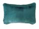 Square fur pillowcase Mansion - Alpine Green