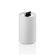 Decor Walter - Багатозадачний контейнер із кришкою M White | Stainless steel matt