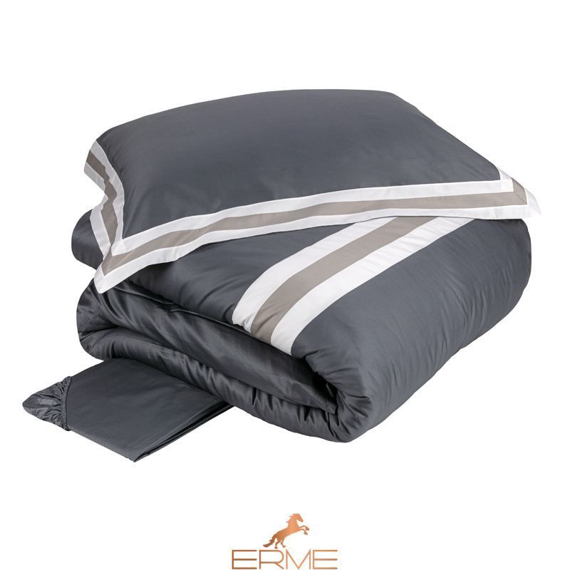Fazzini Bed Linen - Sentieri Grigio / Sasso