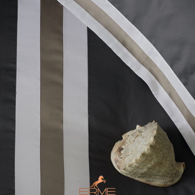 Fazzini Bed Linen - Sentieri Grigio / Sasso