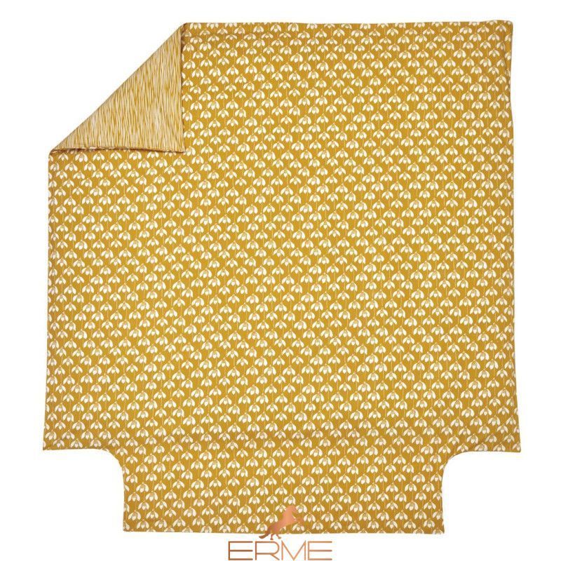 Bed linen Scion Living Snowdrop Ocre, 50x70, 155x200, 180x290