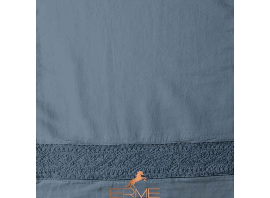 Постельное белье Signoria Firenze Viola Lace ANTIQUE BLUE, 50x75 (2шт), 155x200 (2шт), 270x290