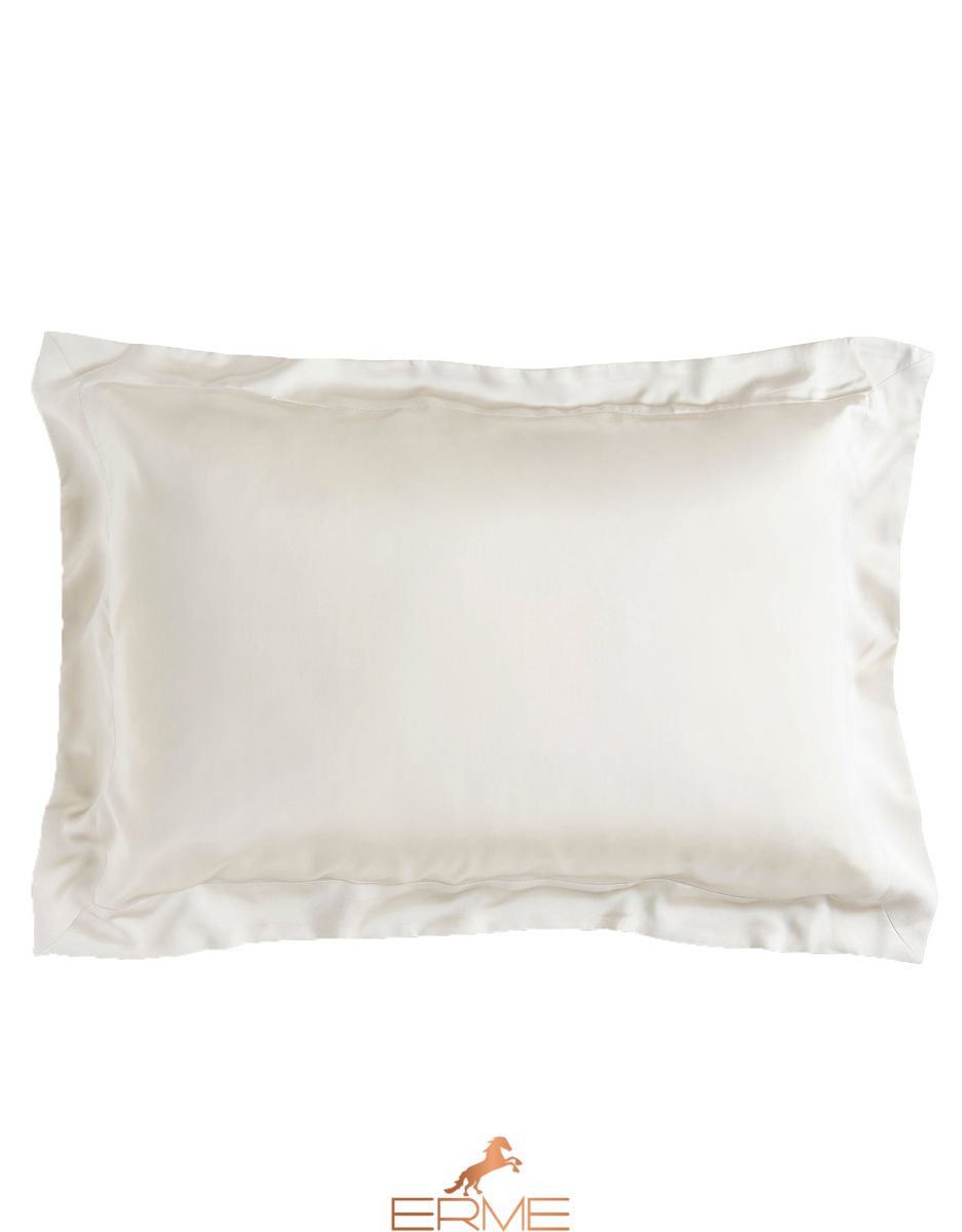 Silk pillowcase Gingerlily - Ivory, 50x75