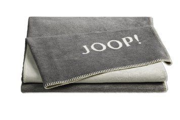 Плед - JOOP! Melange DOUBLEFACE - Graphit-Ecru