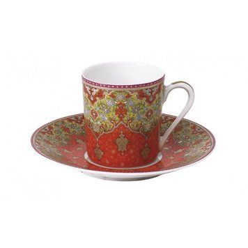 Deshouli&egrave;res Ispahan - Чашка для кофе с блюдцем 130 мл