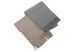 CO.BI. KATE blanket, Brown, 140x180