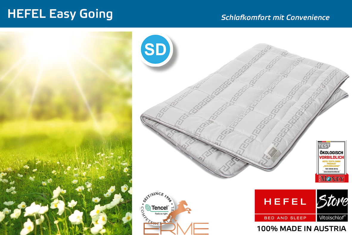 Hefel Easy Going Quilt, 140x200, 390 гр