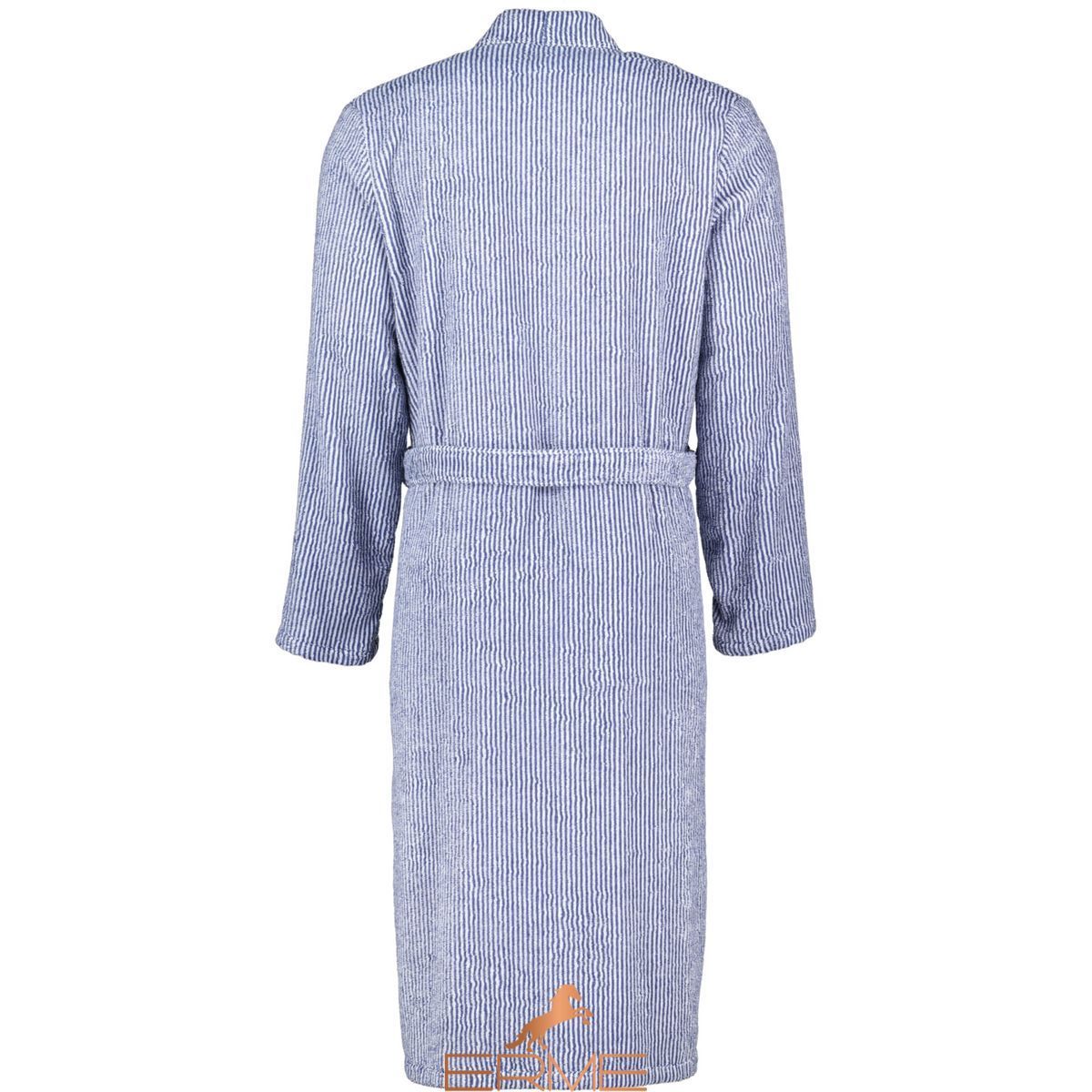 Men's bathrobe Cawoe - 3834 Navy Weib