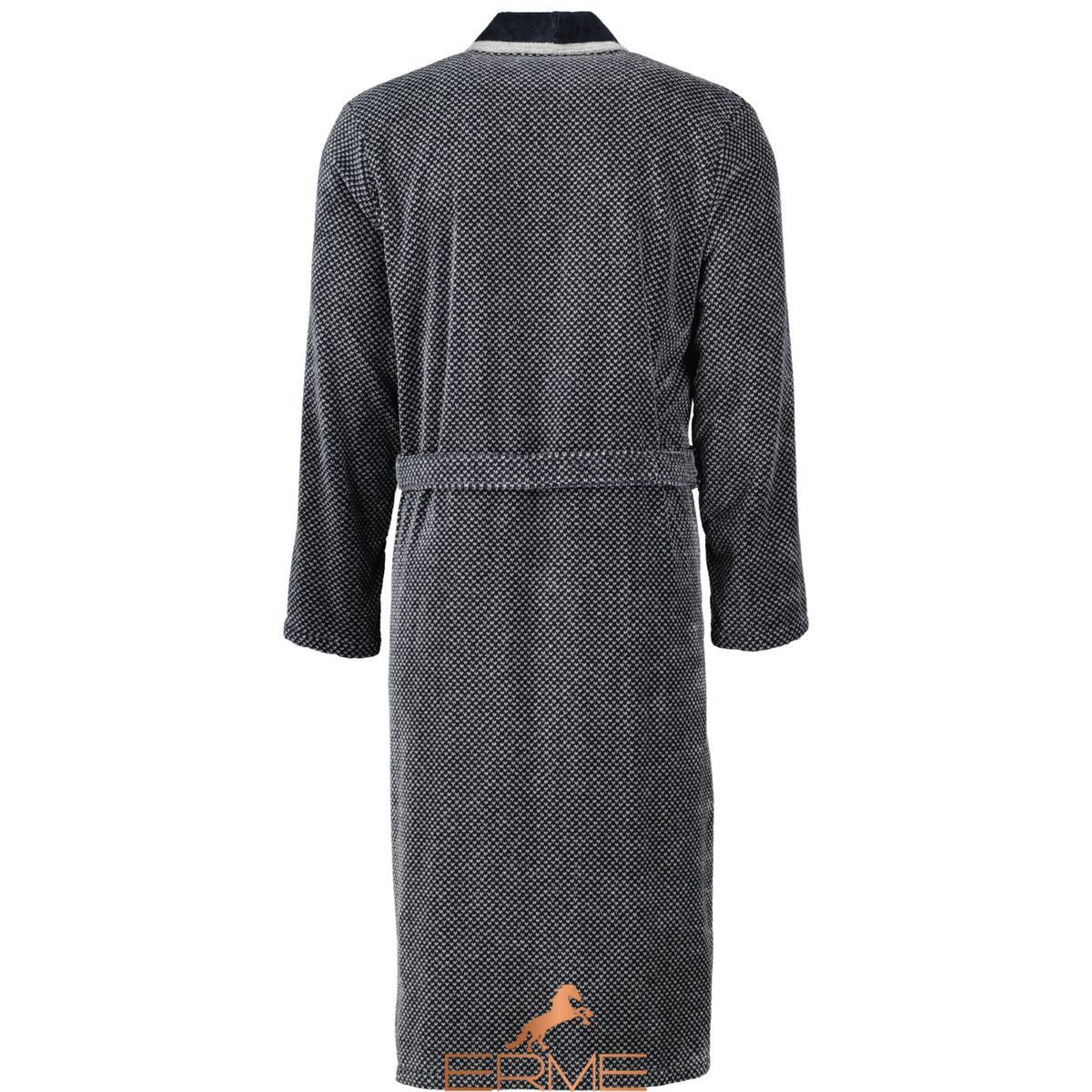 Чоловічий халат Cawoe - 4839 Silber Sohwarz
