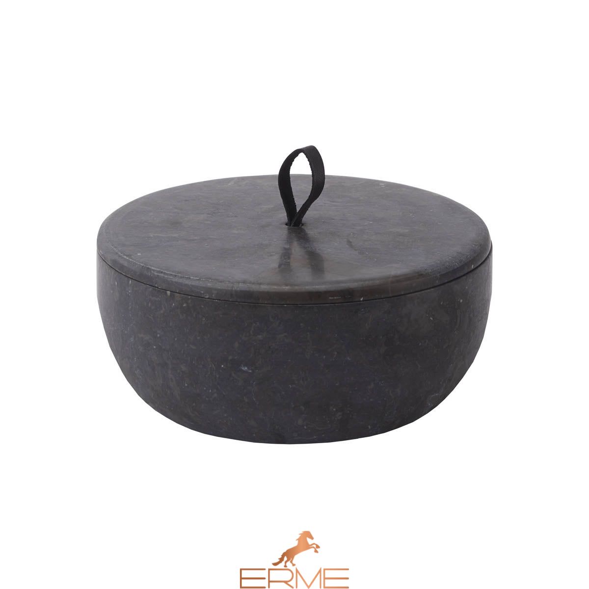 Aquanova Hammam Dark Gray - universal container with a lid