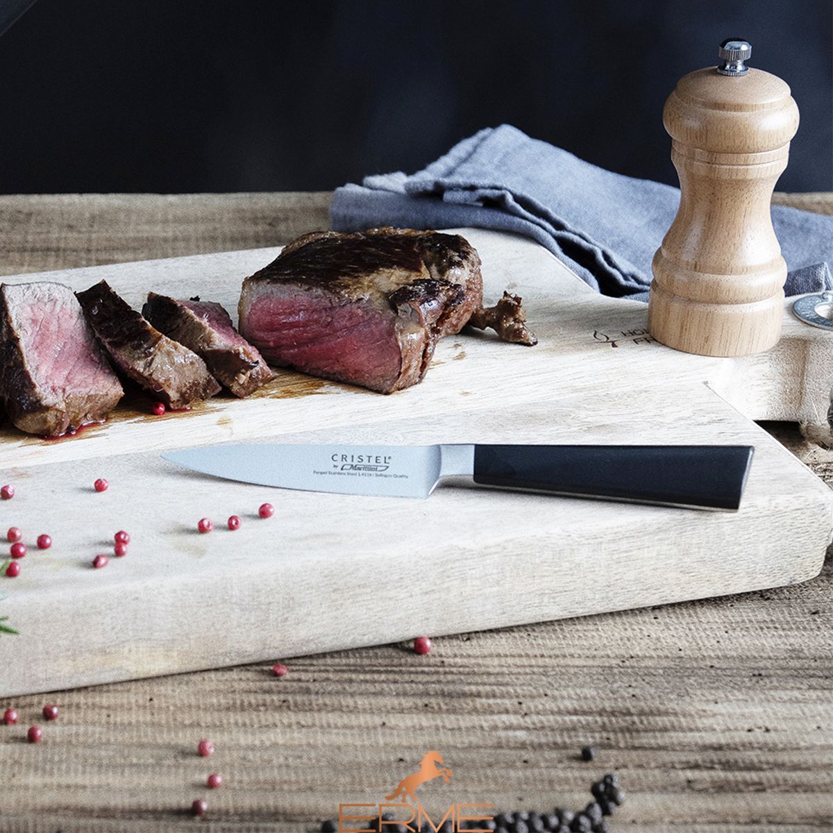 Cristel Couteaux - Vegetable and fruit knife, 9
