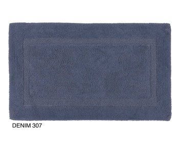 Abyss and Habidecor Reversible bathroom rug Denim
