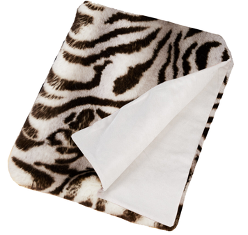 Fur rug for bed Mansion - White Tiger