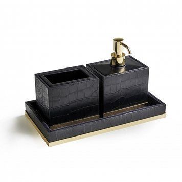 Treesseci Cocco - Set of 3 bath accessories
