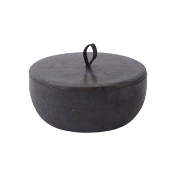 Aquanova Hammam Dark Gray - universal container with a lid