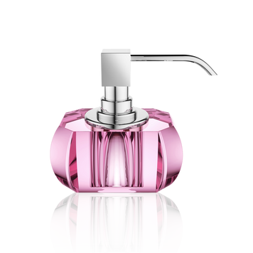 Decor Walter Kristall Capri Дозатор для рідкого мила - Pink | Chrome