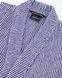 Men's bathrobe Cawoe - 3834 Navy Weib