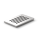 Decor Walter - Мыльница Stainless steel matt