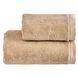 Набір рушників для обличчя + гостьове Biancoperla Opale Taupe, 60х110 + 40х60 + 100x140