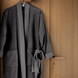 Махровый халат 100% хлопок ESS-KIMO Bathrobe Graphite (размер S)