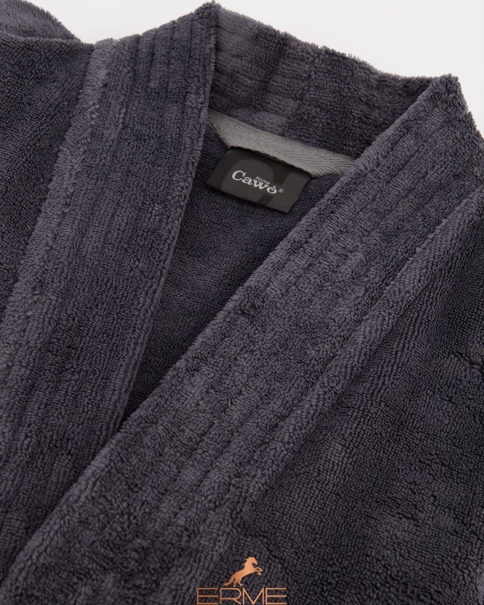 Men's bathrobe Cawoe - 800 Anthrazit