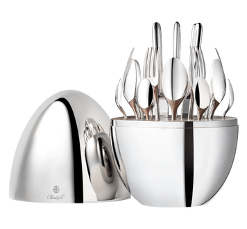 Набор столовых приборов Christofle Mood Silver на 6 персон, 24 предмета