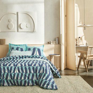 Bed linen Scion Living Arctique Glacier, 50x70, 155x200, 180x290