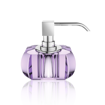 Decor Walter Kristall Capri Дозатор для рідкого мила - Violet | Chrome