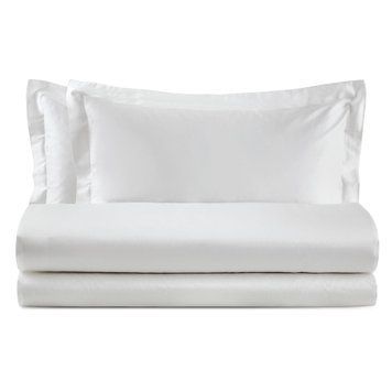 Bed linen Biancoperla - Aura White, 50x75 (2pc), 155x200 (2pc), 270x290