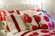 Bed linen Signoria Firenze - Giorgina IVORY / RED, 50x75 (2pc), 155x200 (2pc), 270x290