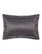 Gingerlily silk pillowcase - Charcoal