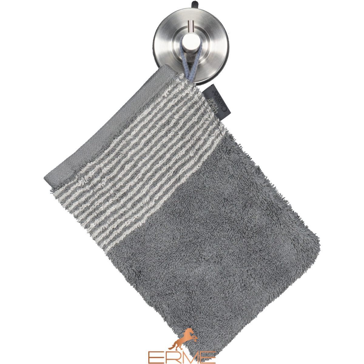 Towel Cawoe - Two-tone Schiefer, 30х30