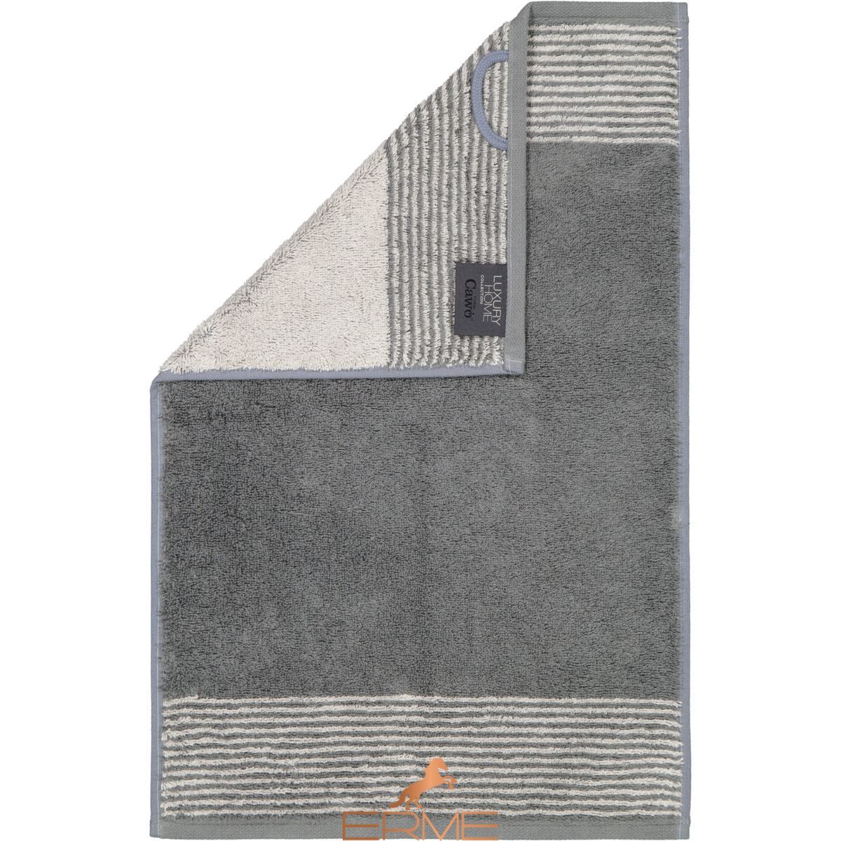 Towel Cawoe - Two-tone Schiefer, 30х30