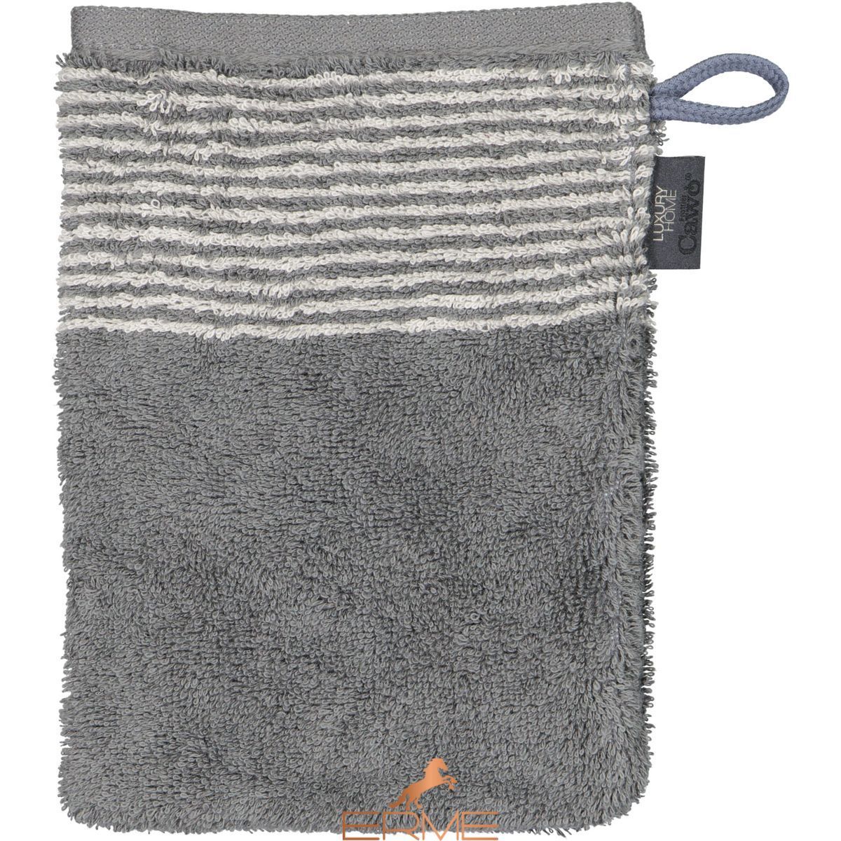 Towel Cawoe - Two-tone Schiefer, 30х30