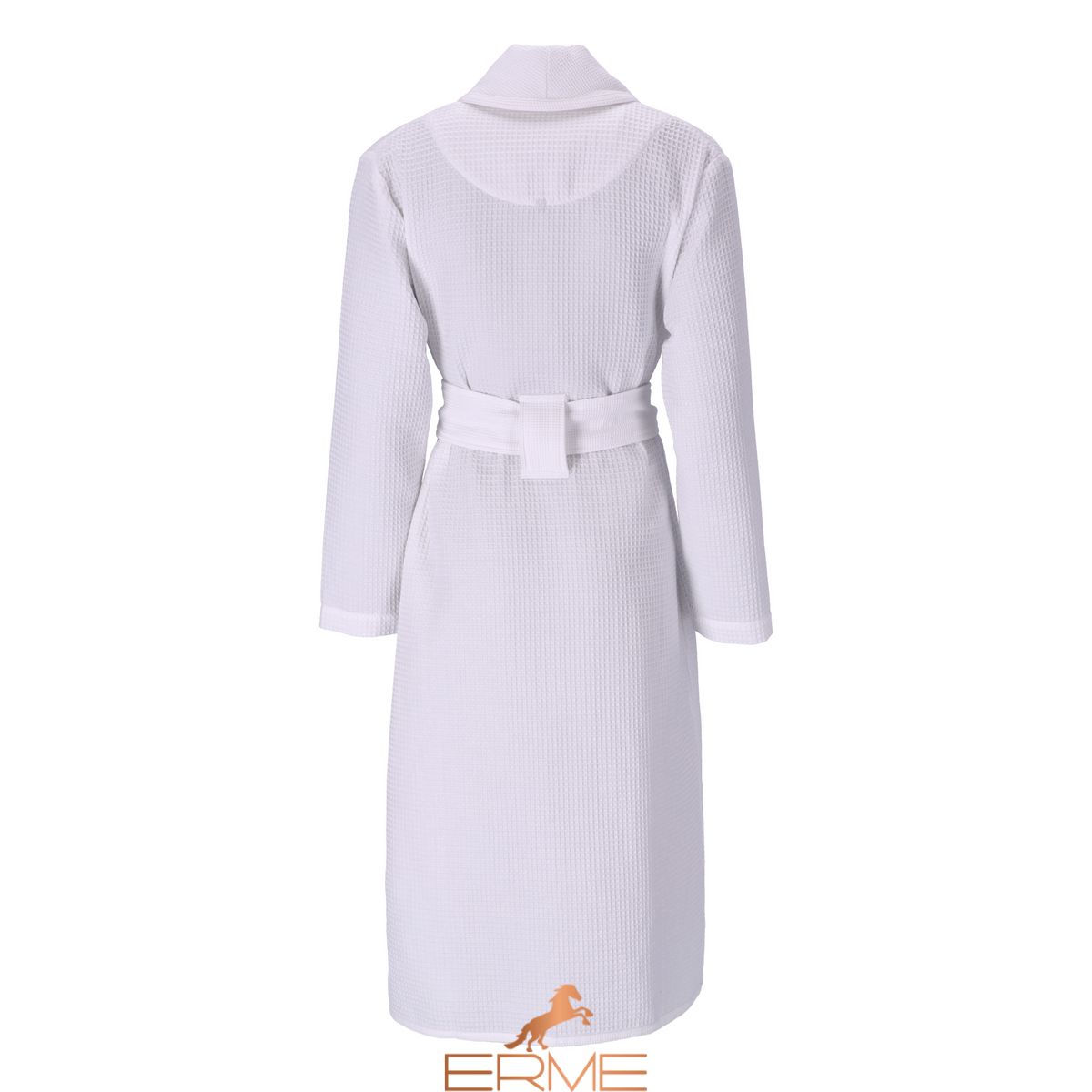 Bathrobe Pique Vossen - Catania White XL