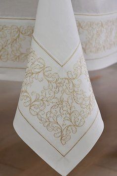 Скатертина Weissfee - Antibes Gold