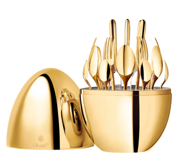 Набор столовых приборов Christofle Mood Gold на 6 персон, 24 предмета