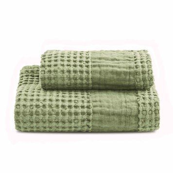 Набір рушників для обличчя + гостьове Biancoperla Milano Mela, 60х110 + 40х60 + 100x140